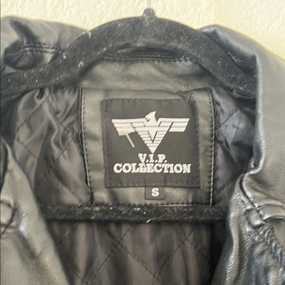 V.I.P COLLECTION MEN Black Jacket SIZE S - Picture 6 of 16